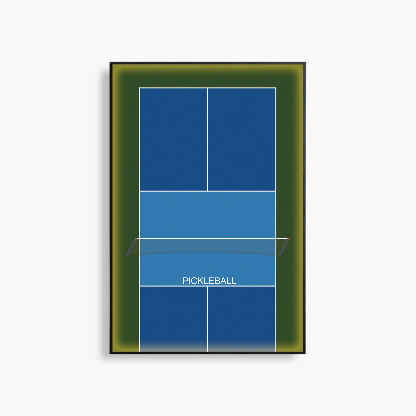 Lighting Pickleball Paddle Display Frame – Court-Inspired Sports Wall Art