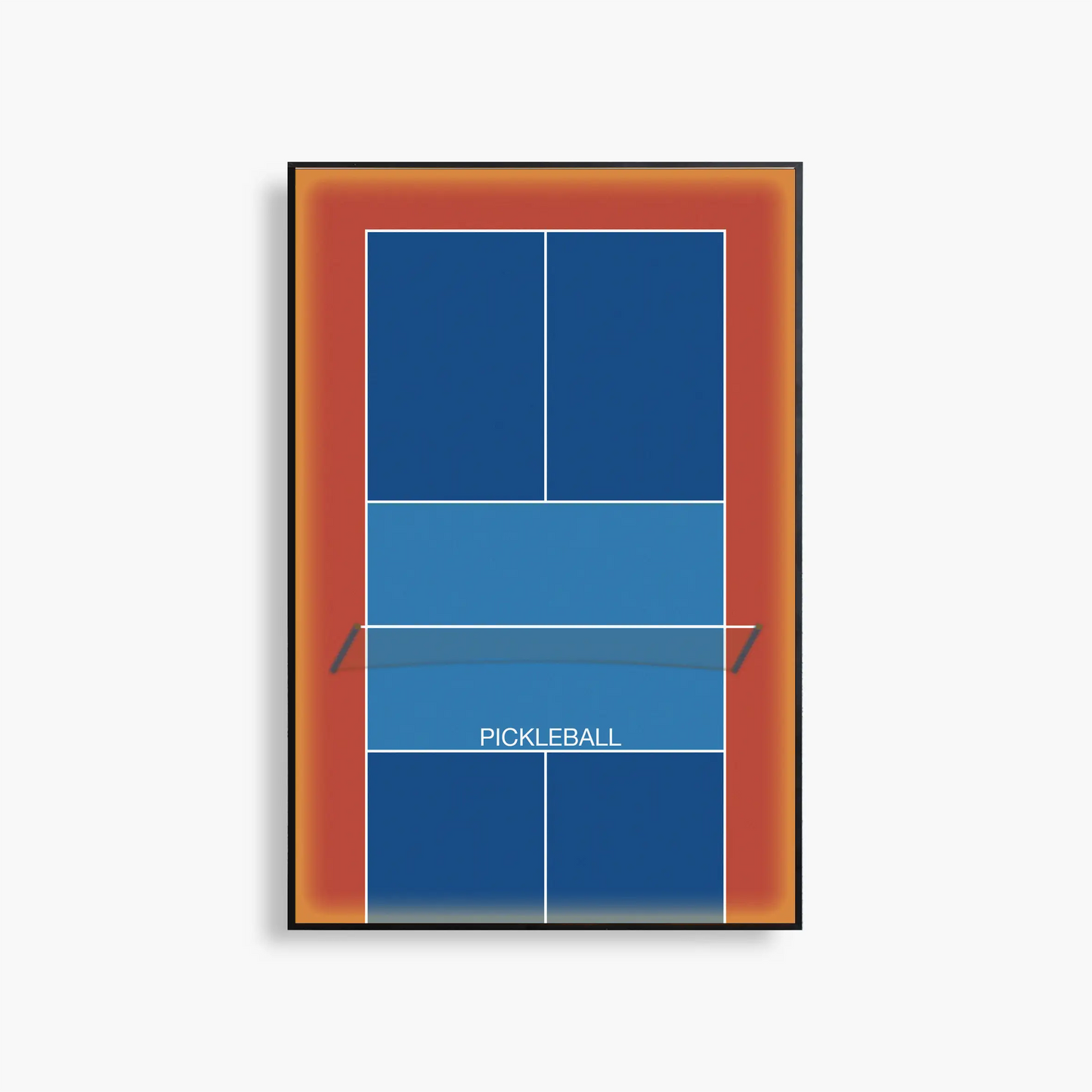 Lighting Pickleball Paddle Display Frame – Court-Inspired Sports Wall Art