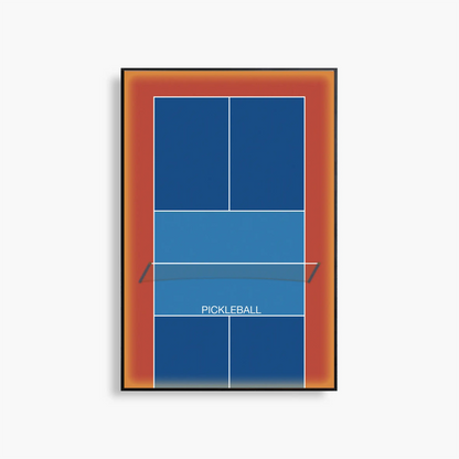 Lighting Pickleball Paddle Display Frame – Court-Inspired Sports Wall Art