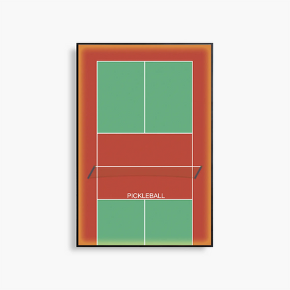 Lighting Pickleball Paddle Display Frame – Court-Inspired Sports Wall Art