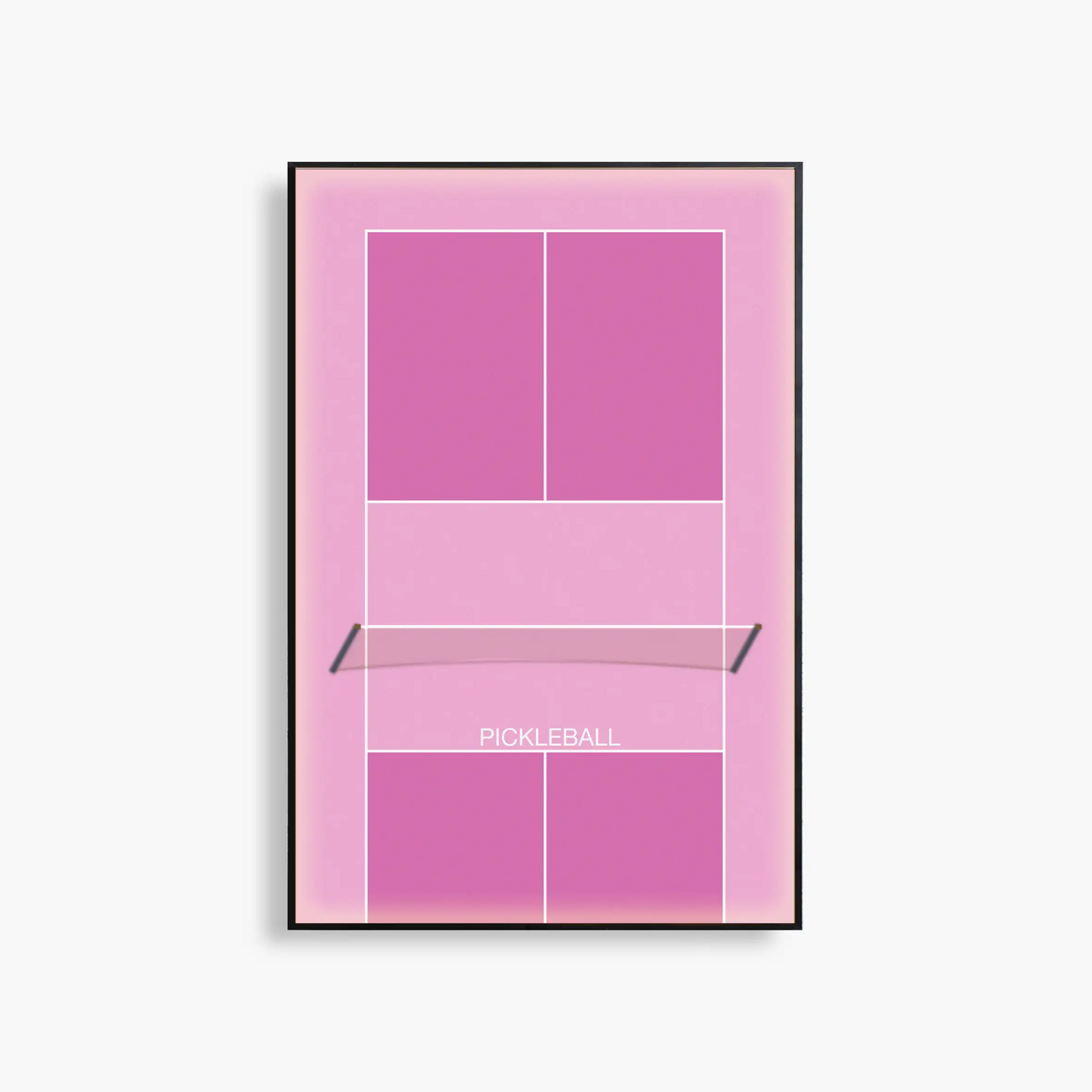 Lighting Pickleball Paddle Display Frame – Court-Inspired Sports Wall Art