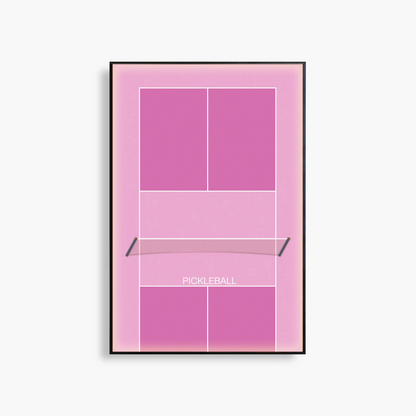 Lighting Pickleball Paddle Display Frame – Court-Inspired Sports Wall Art