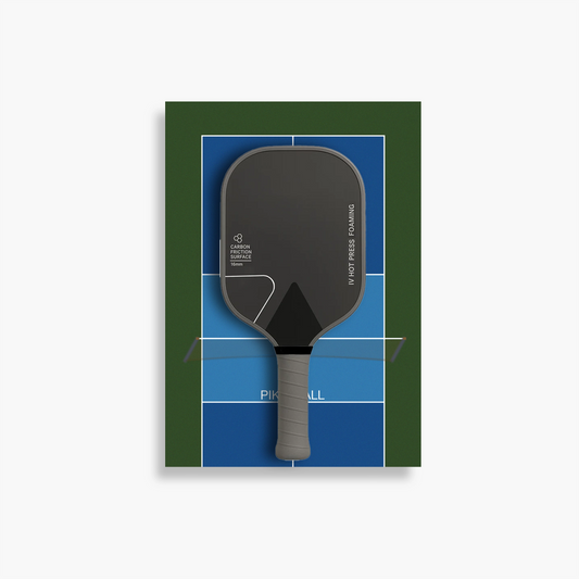 【Premium】Acrylic PickleBall Paddle Wall Mount Display Board Blue & Green