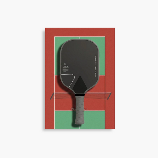 【Premium】Acrylic PickleBall Paddle Wall Mount Display Board Red & Green