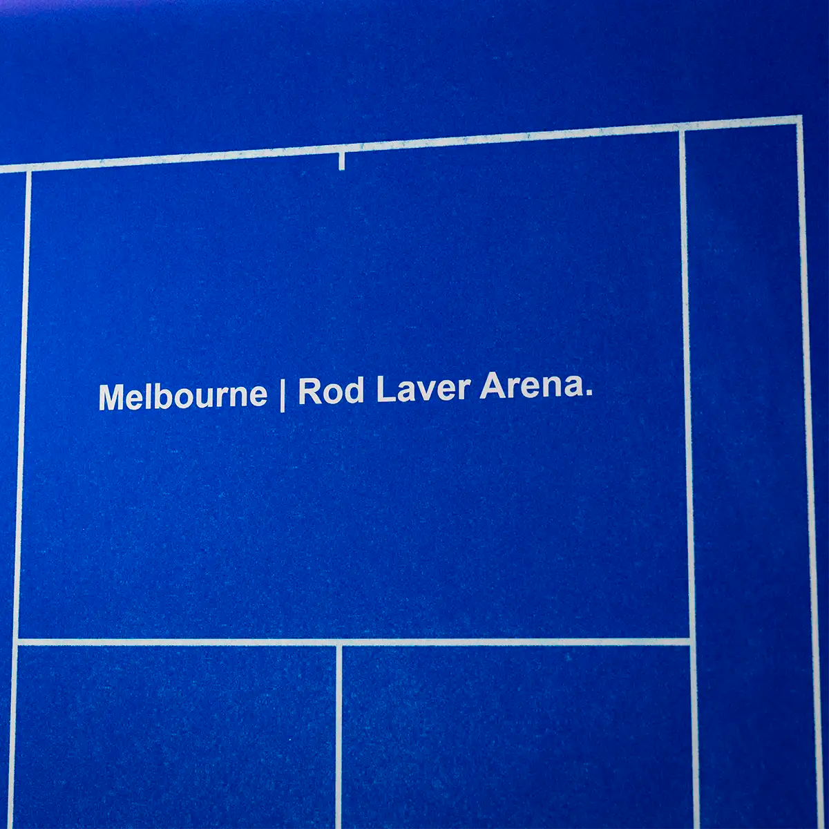 Lighting Tennis Racket Display Frame – Aussie Blue Melbourne