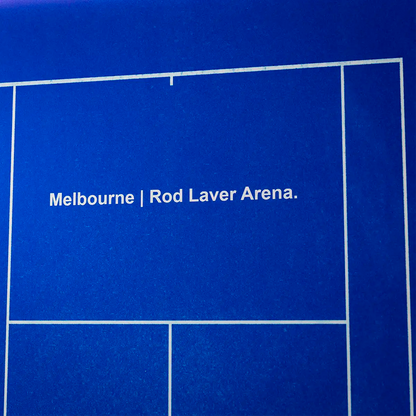 Lighting Tennis Racket Display Frame – Aussie Blue Melbourne