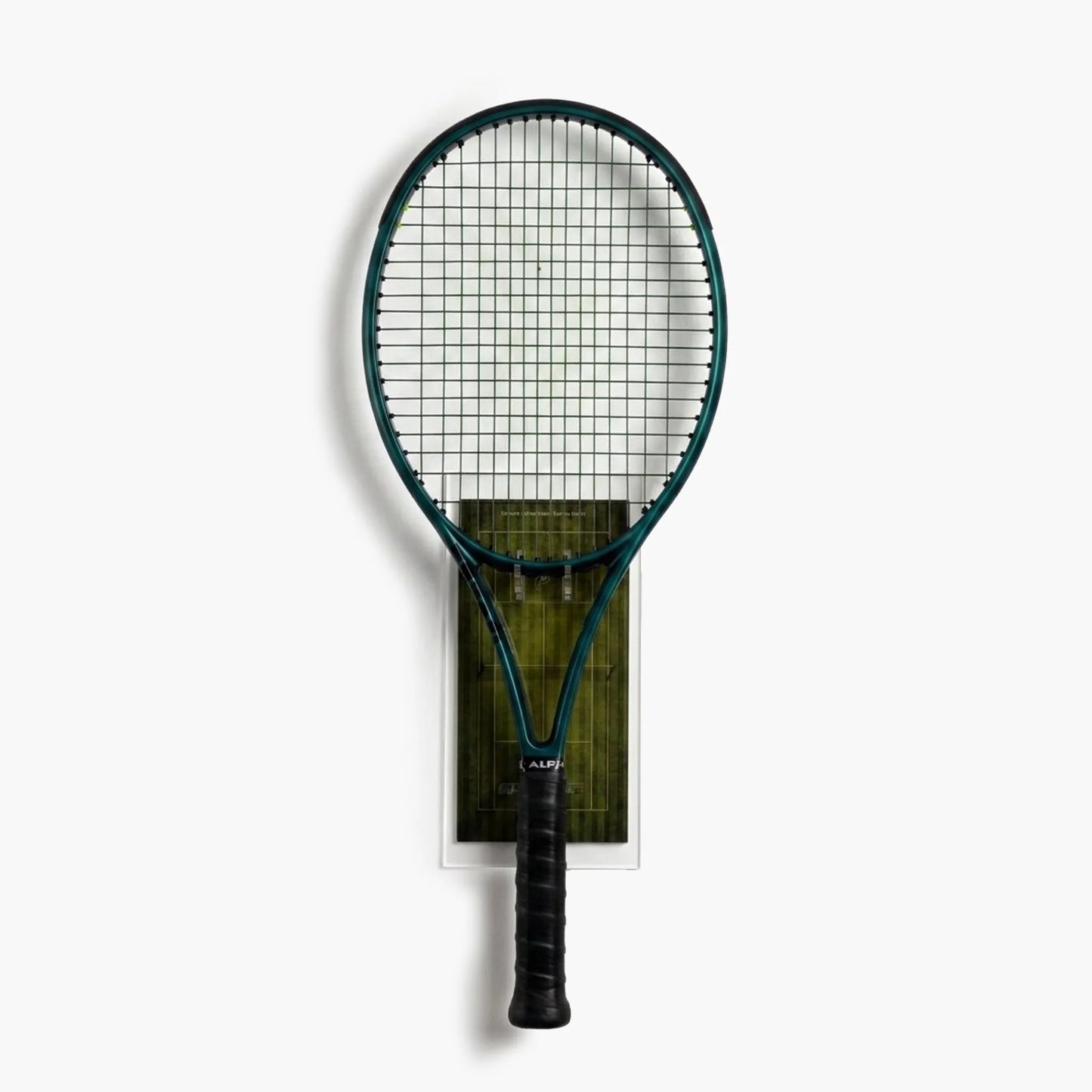 Acrylic Tennis Racket Wall Mount – Essential Clear