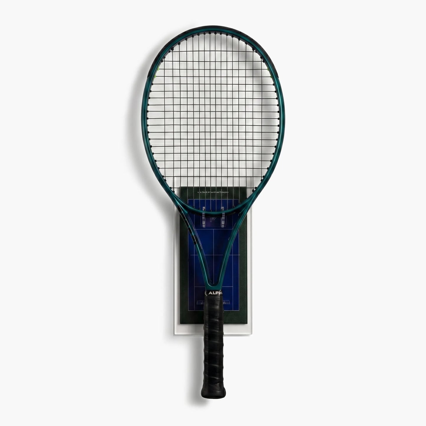 Acrylic Tennis Racket Wall Mount – Essential Clear