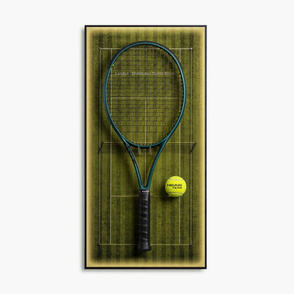 Lighting Tennis Racket Display Frame – Pristine Lawn London