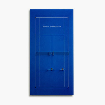 Premium Acrylic Tennis Racket Display – Aussie Blue Melbourne