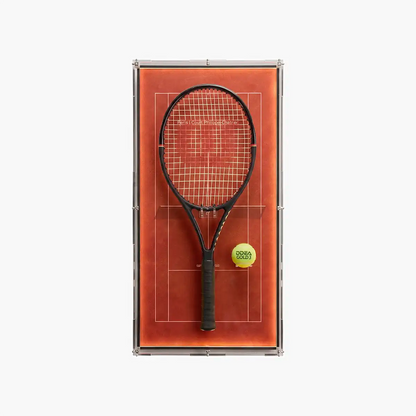Acrylic Cover for Tenis Racket Display Frame – Ultra Clear & Dustproof
