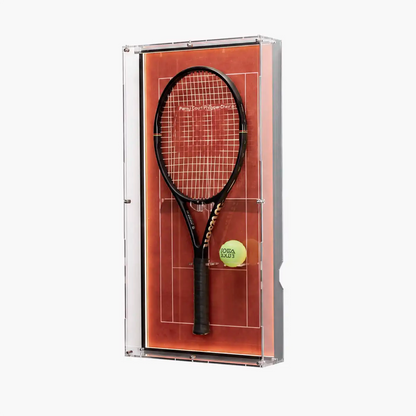 Acrylic Cover for Tenis Racket Display Frame – Ultra Clear & Dustproof