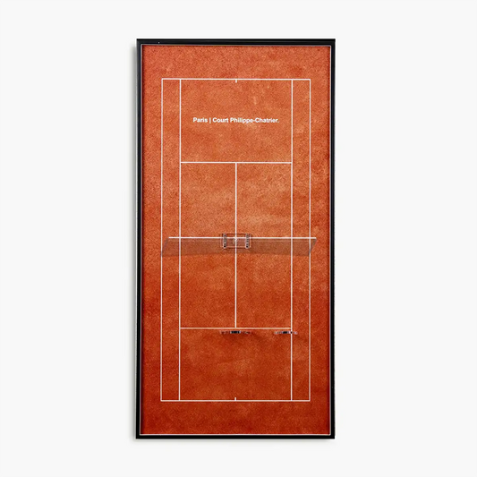 Lighting Tennis Racket Display Frame – Classic Clay Paris