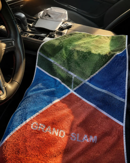 Tennis Sports Towel for Court, Gym & Car Seat Protection