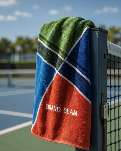 Tennis Sports Towel for Court, Gym & Car Seat Protection