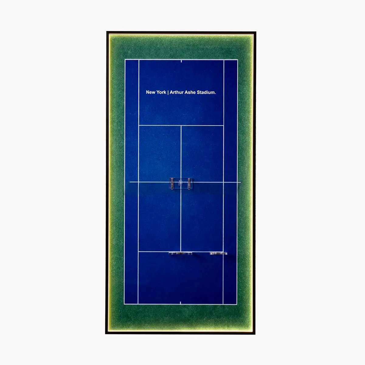 Lighting Tennis Racket Display Frame – Empire Hardcourt New York