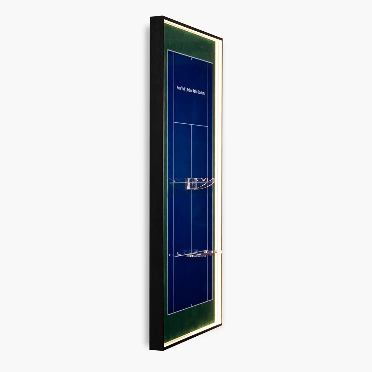 Lighting Tennis Racket Display Frame – Empire Hardcourt New York