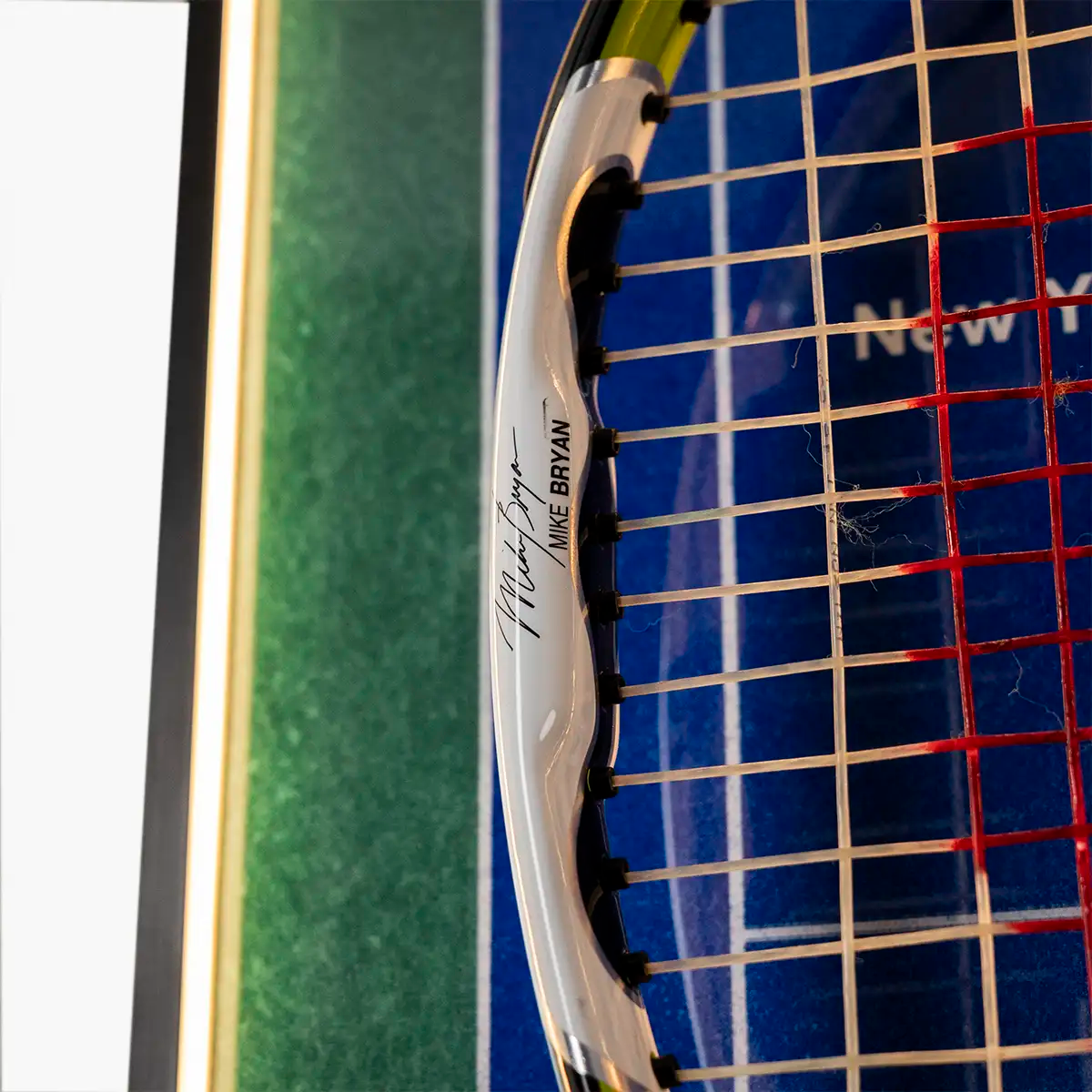 Lighting Tennis Racket Display Frame – Empire Hardcourt New York