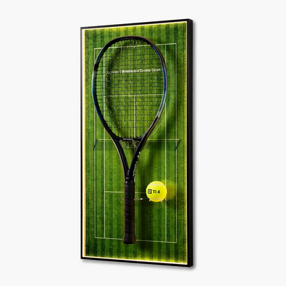 Lighting Tennis Racket Display Frame – Pristine Lawn London